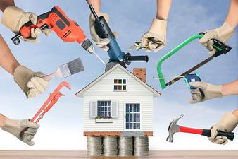 Home remodeling and roofing project